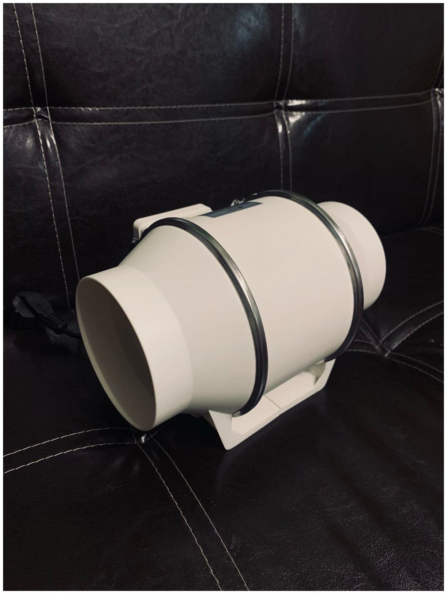 Тихий вытяжной приточный канальный вентилятор silent 150д 420 кубов для вентиляции бесшумный - фотография № 3