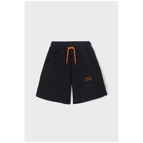 фото Хлопковые шорты nukutavake by mayoral 6211/22 черный 140