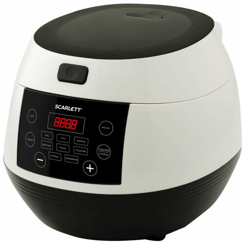 Мультиварка SCARLETT SC-MC410S26 500 Вт объем 3 л 8 программ белаячерная 9543₽