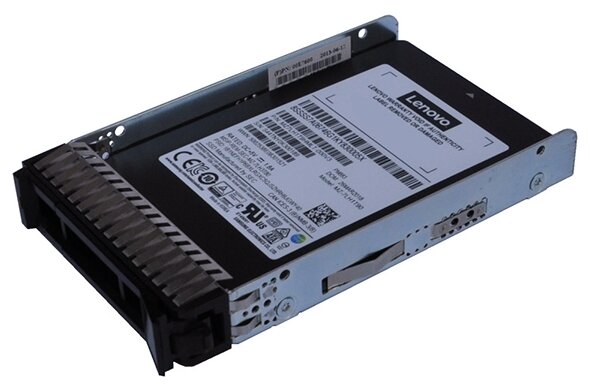Накопитель SSD Lenovo ThinkSystem 2.5" PM883 960GB Entry SATA 6Gb Hot Swap (SR570/SR590/SR860/SN850/SR530/SR630/SN550/SR850/SD530/ST550/SR9 - фото №1
