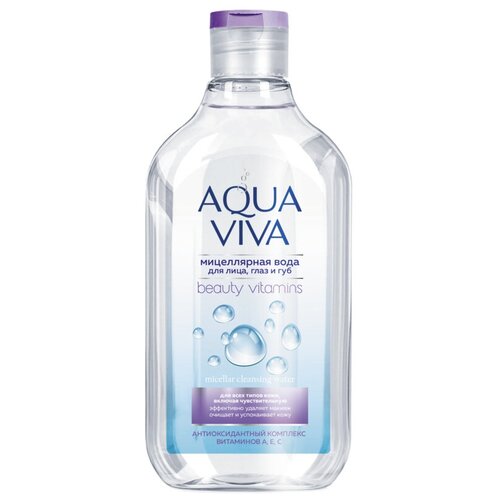 Мицеллярная вода Agua Viva, для всех типов кожи, 300 мл