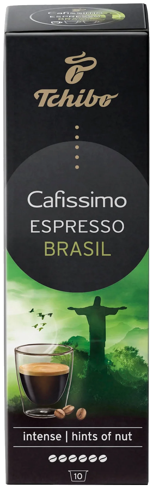 Tcibo Cafissimo Espresso Brasil кофе в капсулах, 10 шт