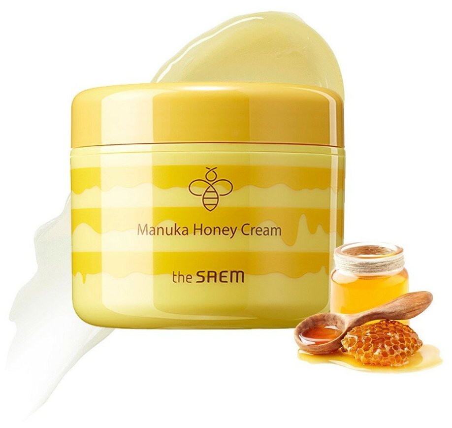 The Saem Manuka Honey Cream Крем для лица с экстрактом мёда, 100 мл