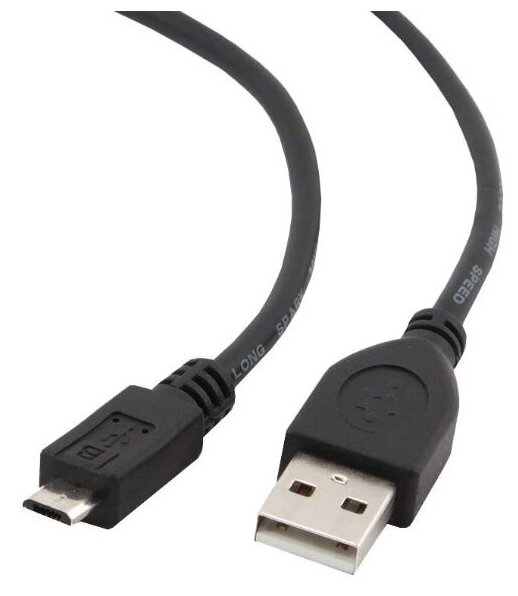 Аксессуар Gembird Cablexpert Pro USB 2.0 AM/microBM 5P 3.0m Black CCP-mUSB2-AMBM-10