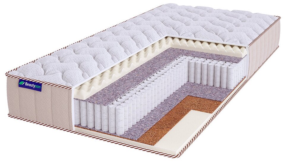 Матрас Beautyson Roll Spring Balance Massage S1200 Lux 80х200