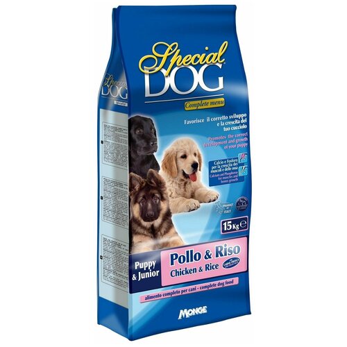 Special Dog корм для щенков курица/рис 15 кг