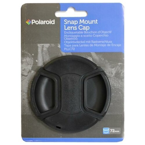 Крышка Polaroid Snap Mount Lens Cap защитная для объектива 72 мм (PLLC72)