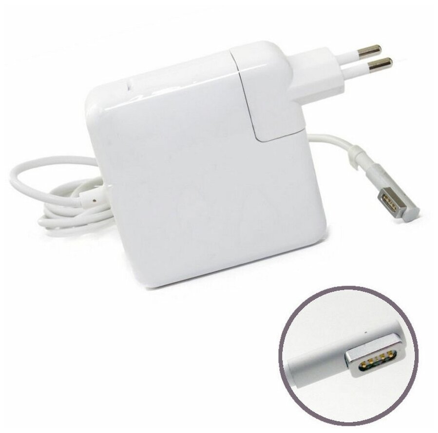 Блок питания (зарядка, сетевой адаптер) для ноутбука Apple Macbook Pro 15 (18.5V 85W 4.6A штекер MagSafe )