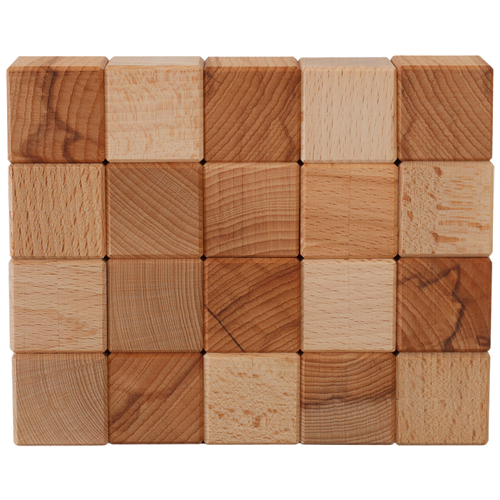 фото Кубики деревянные snavvy натуральные
