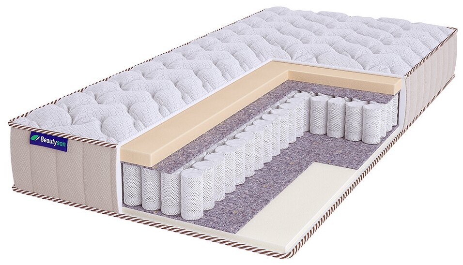 Матрас Beautyson Roll Spring Soft Latex 3 S600 Lux 80х195