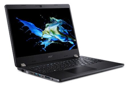 Ноутбук Acer TravelMate P2 TMP214-52-P473 Intel Pentium Gold 6405U 24 GHz 8192 Mb 14 Full HD 1920x1080 256 Gb SSD DVD нет Intel UHD Graphics Windows 10 Professional черный 16 кг NXVLFER010