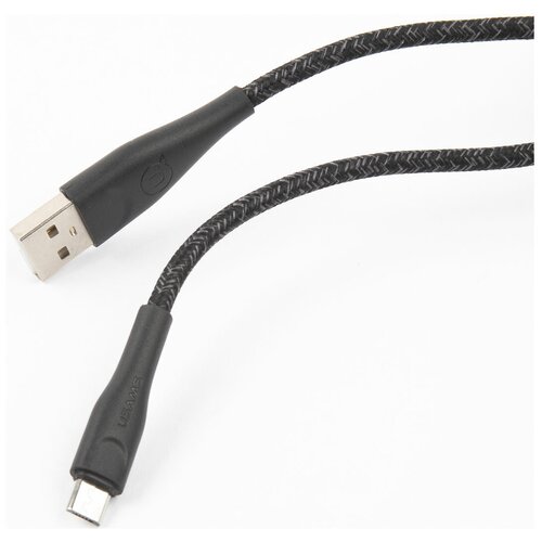 Кабель Usams SJ396 USB to microUSB 2m Black горящие скидки usams кабель usams u2 usb to microusb 1m black