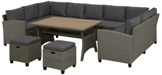Комплект мебели Афина Мебель AFM-370A Dark Grey