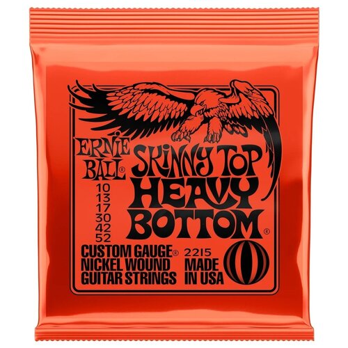 Набор струн Ernie Ball 2215 Skinny Top Heavy Bottom, 6 уп.