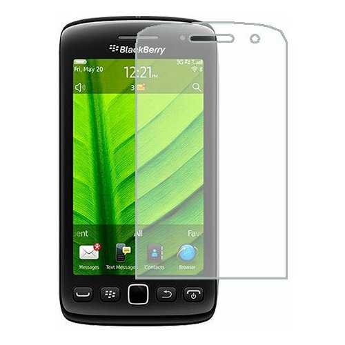 BlackBerry Torch 9860 защитный экран Гидрогель Прозрачный (Силикон) 1 штука чехол mypads pettorale для blackberry torch 9860