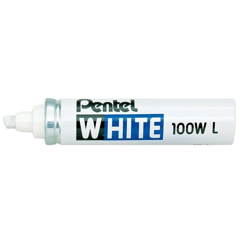 Маркер перманентный Pentel 6,5 мм, скошенное, белый