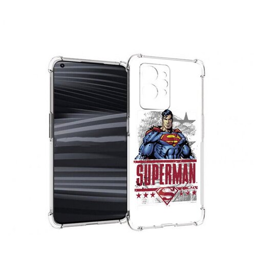 Чехол задняя-панель-накладка-бампер MyPads рисунок супермен для Realme GT 2 Pro противоударный чехол mypads рисунок супермен для realme gt neo3t задняя панель накладка бампер