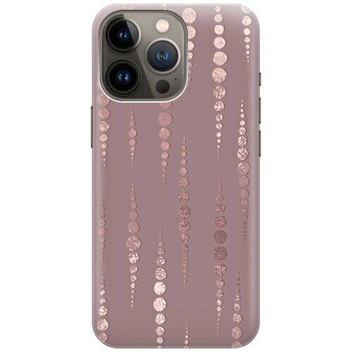 Силиконовый чехол на Apple iPhone 13 Pro Max / Эпл Айфон 13 Про Макс с рисунком Монеты в розовых песках силиконовый чехол на apple iphone 13 pro max эпл айфон 13 про макс с рисунком монеты в розовых песках