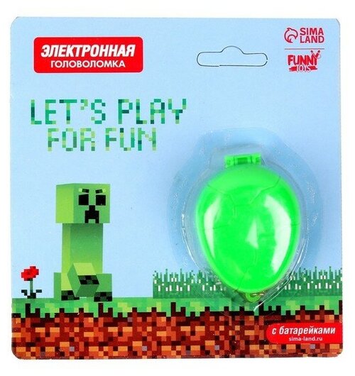 Электронная игра Lets play for fun, цвет микс