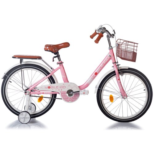 фото Городской велосипед mobile kid genta 20 (2022) розовый 12" (требует финальной сборки)