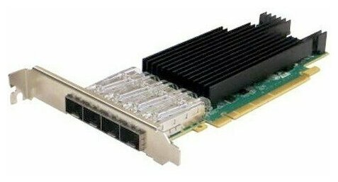 Сетевая карта Silicom 25Gb PE31625G4I71L-XR Quad Port SFP28 25 Gigabit Ethernet PCI Express Server Adapter X16 Gen3 , Low Profile, Based on Intel XXV710-AM2