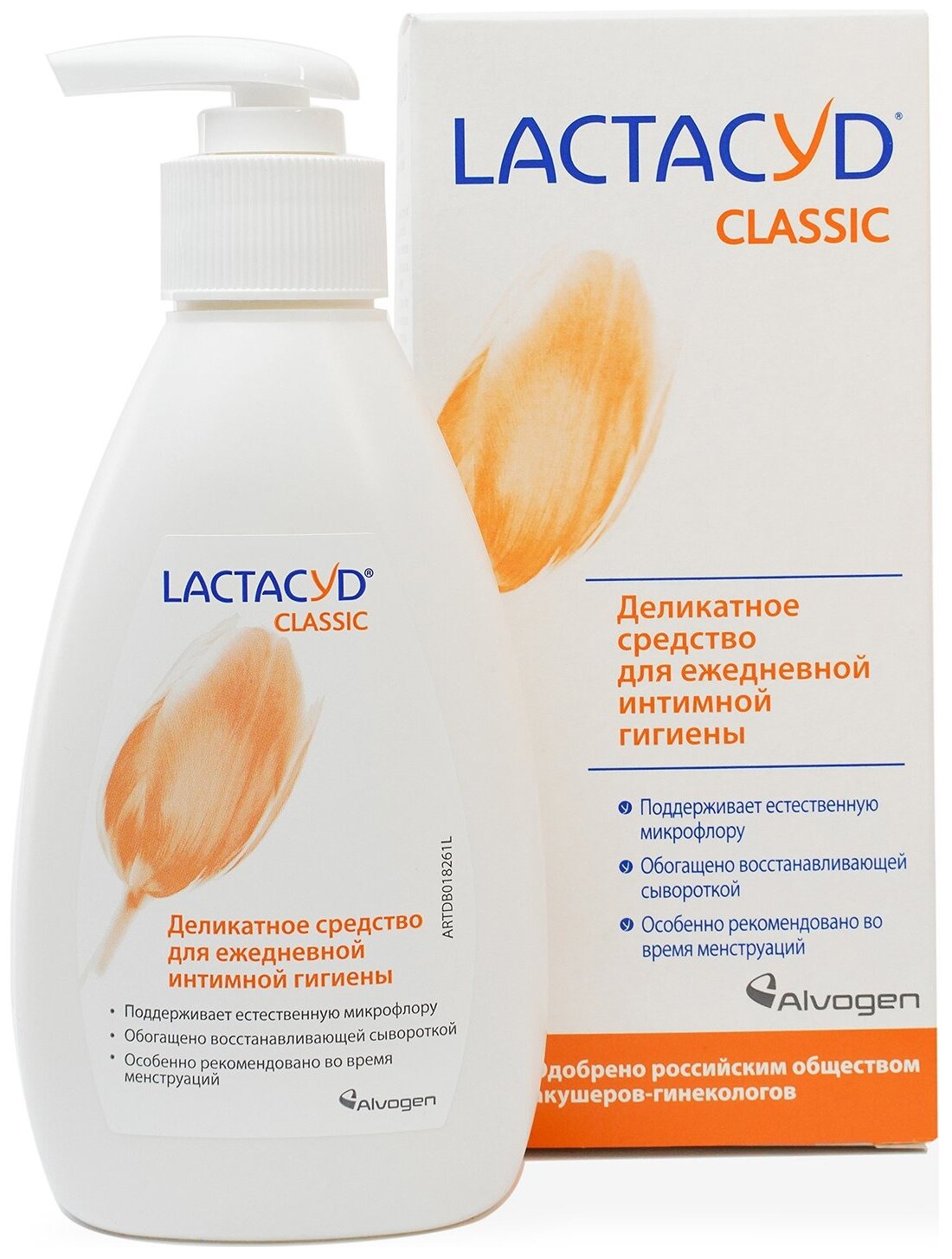 Средство для интимной гигиены `LACTACYD` деликатное 200 мл