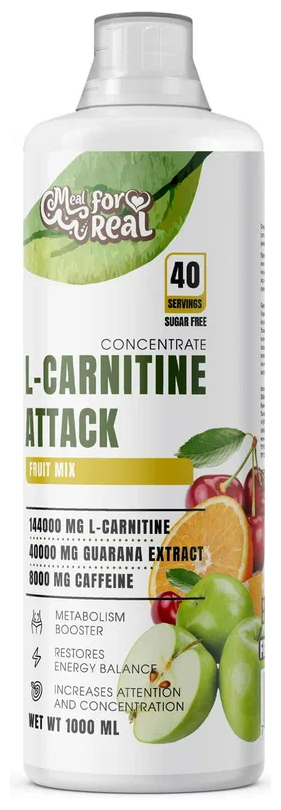 L-Carnitine Attack Meal For Real (1000 мл)