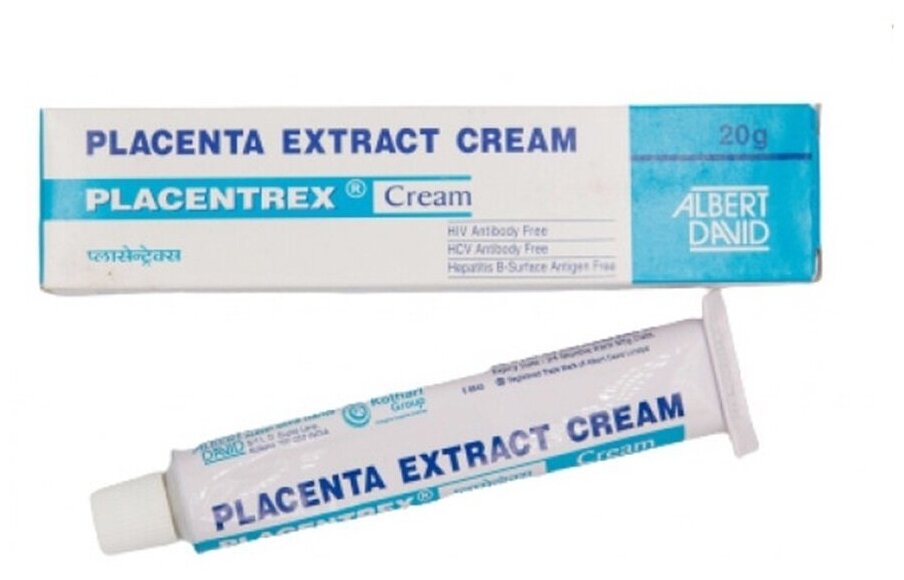 Гель для лица Placenta extract cream Placentrex Albert David 20г