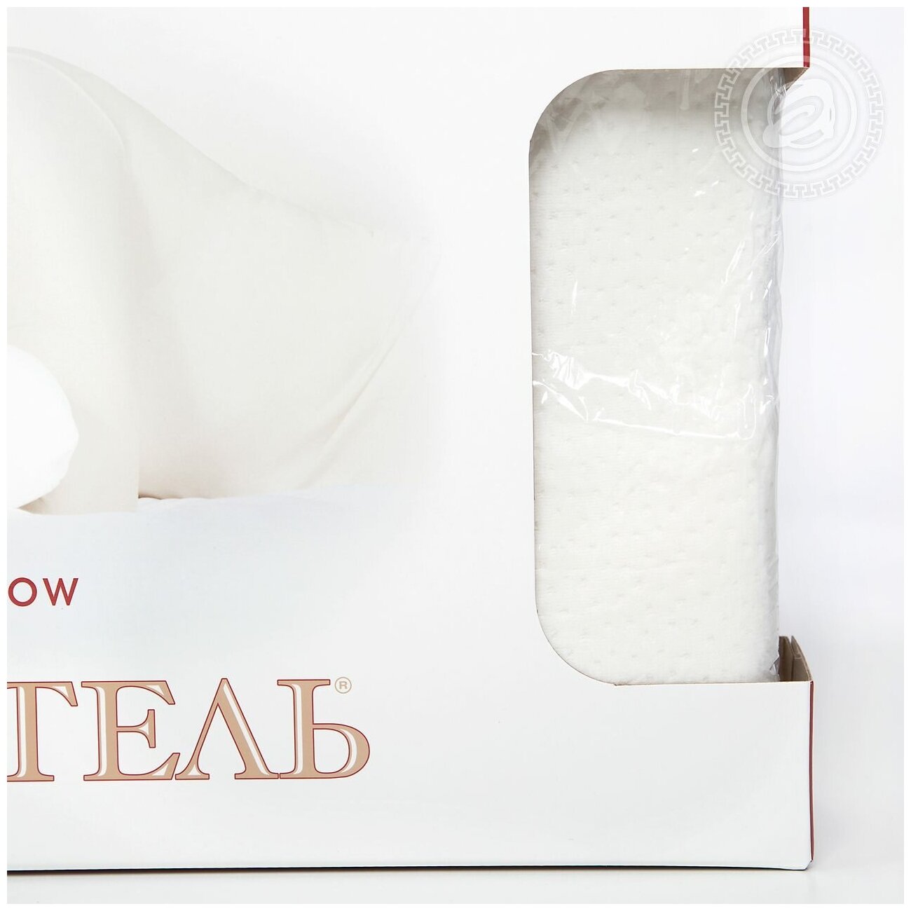 Подушка Memory Foam Pillow Белый размер 40х60 Трикотаж АртПостель - фотография № 4