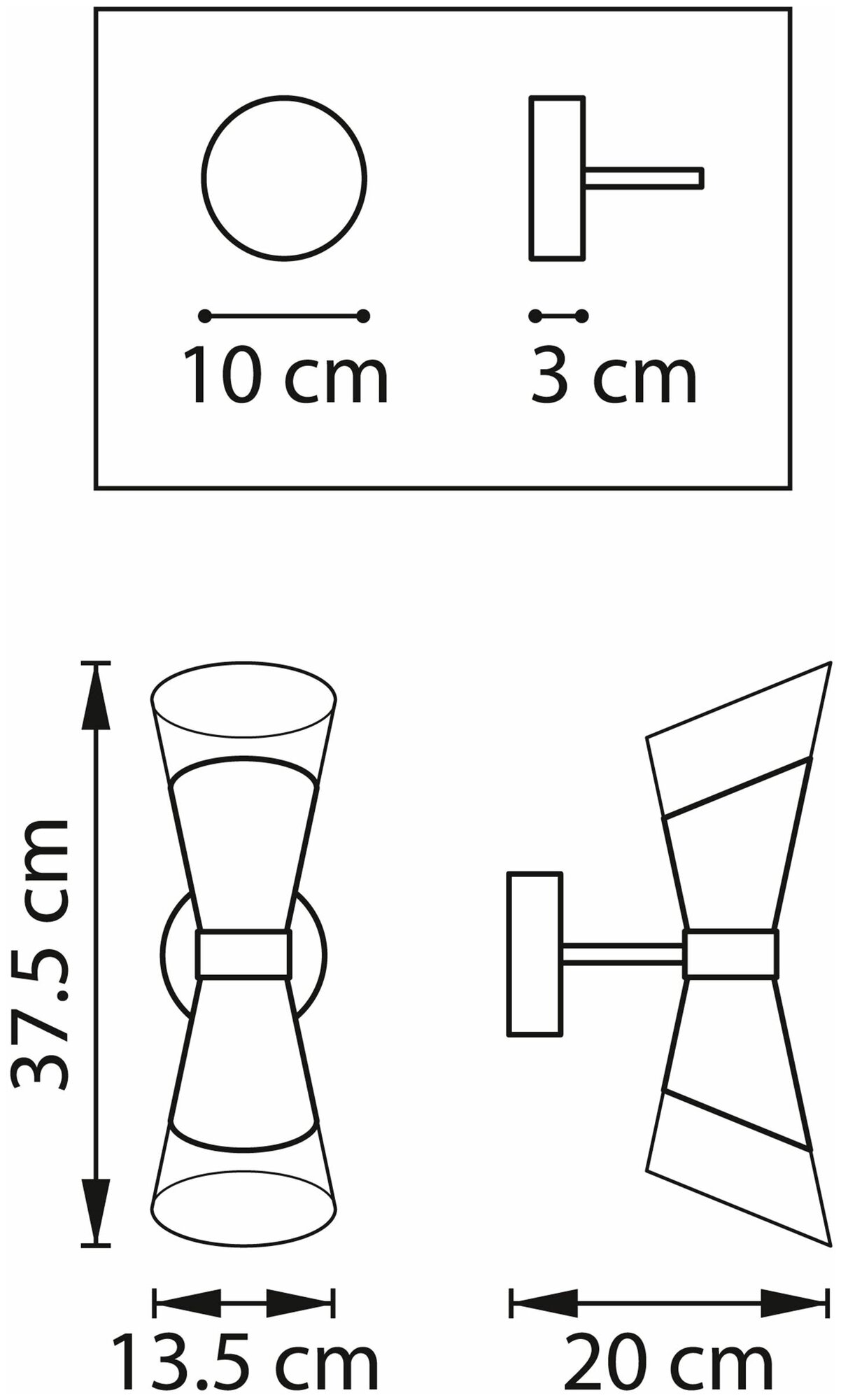 Бра Lightstar STRATO 817624 - фото №13