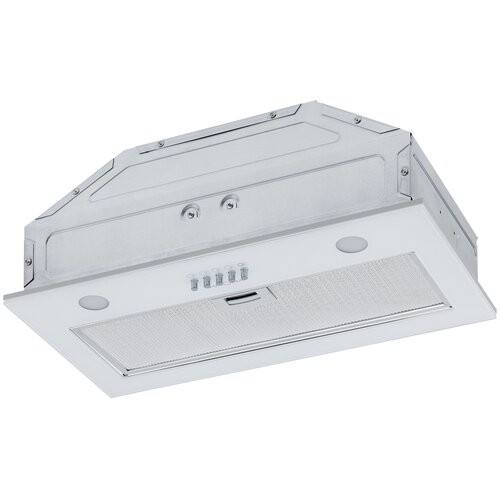 Вытяжка кухонная KRONA KATE 600 GLASS WHITE встраиваемая белая 1019000₽