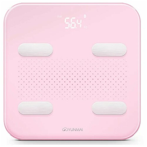 Умные весы YUNMAI M1805 Pink умные весы yunmai smart scale m1805 s pink 1 шт