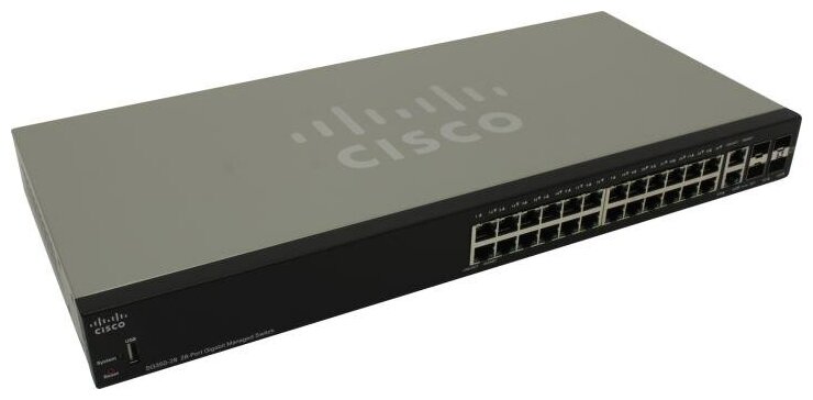 Коммутатор Cisco SG350-28 (SG350-28-K9-EU)