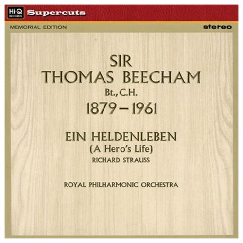 Richard Strauss - Ein Heldenleben [VINYL] - Sir Thomas Beecham Royal Philharmonic Orchestra