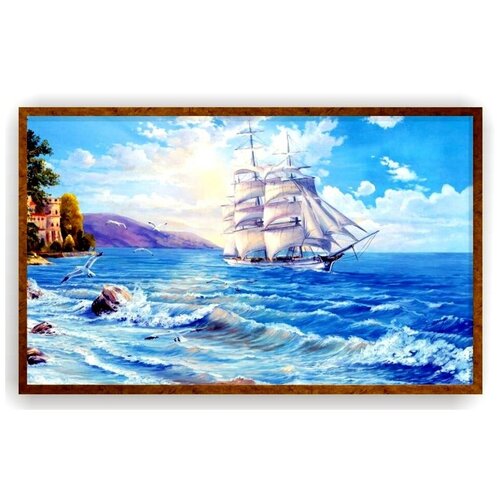 Картина-репродукция в раме 60х100 