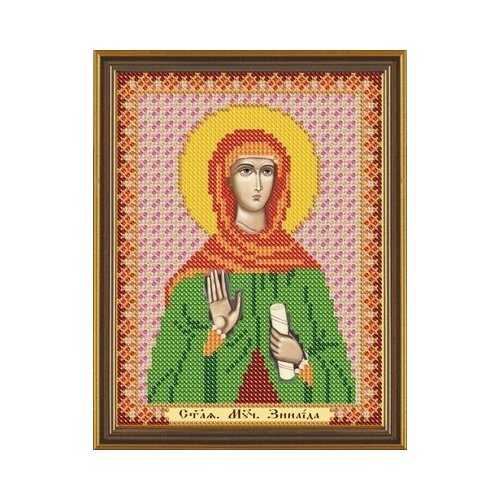 Канва для вышивки бисером Нова Слобода с рисунком, 13х17 см, 