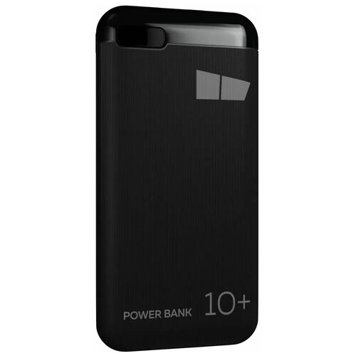 Внешний аккумулятор 10000mAh Smart 3USB Type-C 3A PD 20W+QC3.0 быстрая зарядка More choice PB32S-10 (Black)