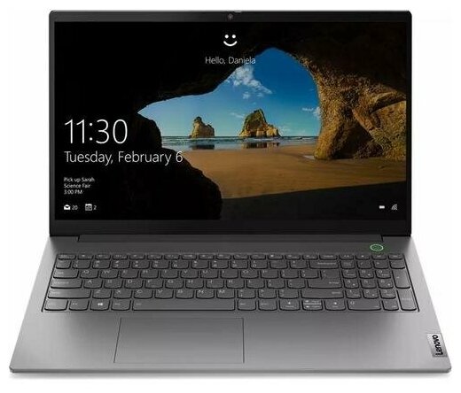 Ноутбук Lenovo ThinkBook 15 G2 ITL 20VE00RLRU 156 Core i7 1165G7 16Gb SSD 512Gb GeForce MX450 Серый русскаяанглийская