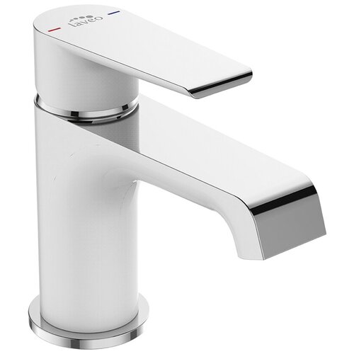 Смеситель для раковины Laveo Largo BAH_622D белый