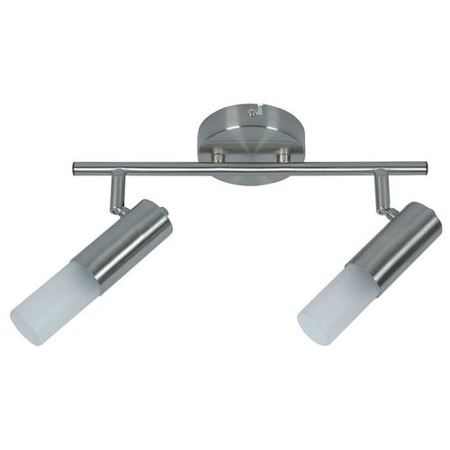 Спот LEIPZIG 2xE14x7W никель, энергосбер