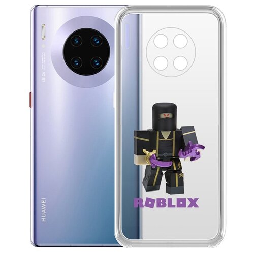 Чехол-накладка Krutoff Clear Case Roblox-Ниндзя Ассасин для Huawei Mate 30 чехол накладка krutoff clear case roblox паркурщик для huawei mate 30