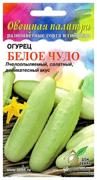 Огурец Белое чудо, 5 семян