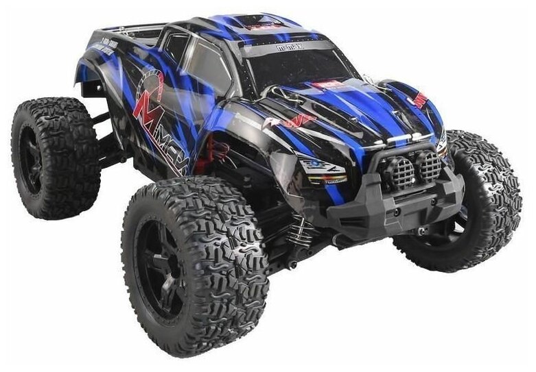 Радиоуправляемый монстр Remo Hobby MMAX Brushless (синий) 4WD 2.4G 1/10 RTR, RH1035-BLUE