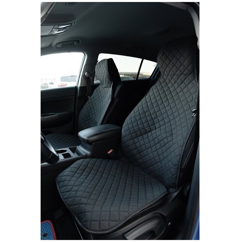 Жаккардовые накидки чехлы на передние сиденья автомобиля 2 ед.