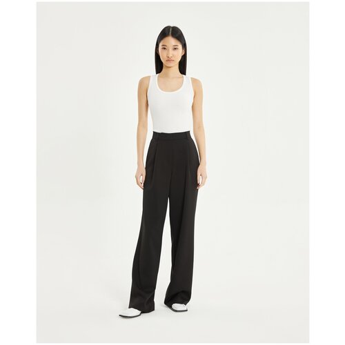 Брюки - трубы SHI-SHI (40, черный)