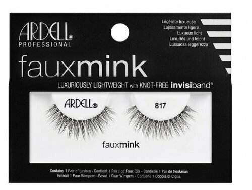 Ardell Faux Mink 817 Накладные ресницы, норка