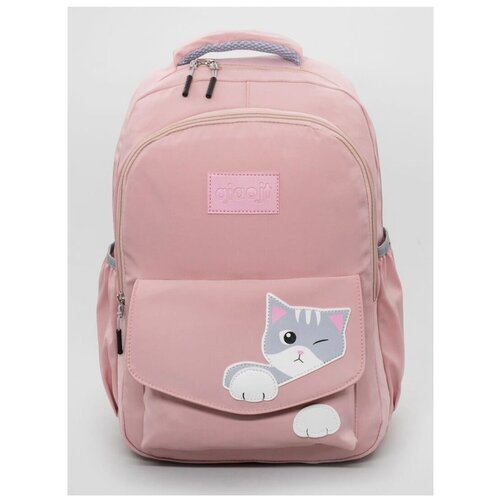 Рюкзак школьный, ранец с кошечкой, туристический, портфель школьный, вместительный универсальный