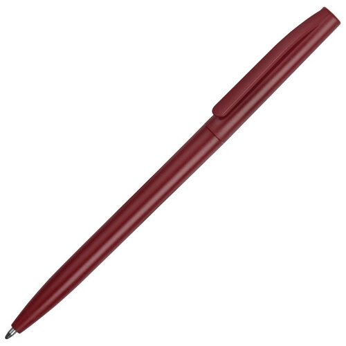 Ручка пластиковая шариковая Reedy, бордовый ручка пластиковая шариковая reedy белый
