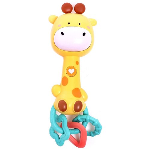 Музыкальная игрушка ZABIAKA Музыкальный жирафик, звук, свет, для малышей