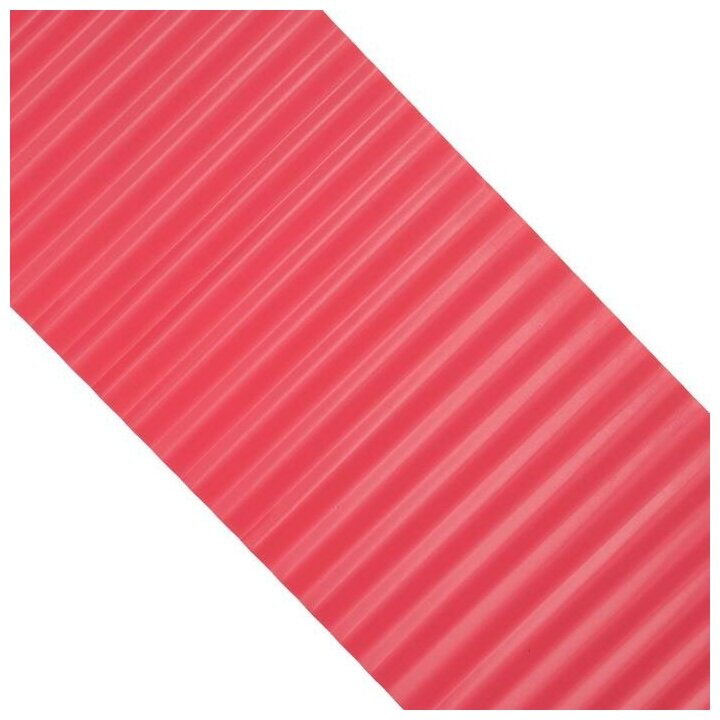 Лента бордюрная 0.2 х 9 м, гофра, толщина 0.6 мм, пластиковая красная 4833134